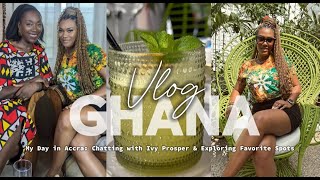 MY DAY IN ACCRA: DIVINE MEETINGS | EXPLORING FAV SPOTS | KUKUN OFFICE FOR THE DAY