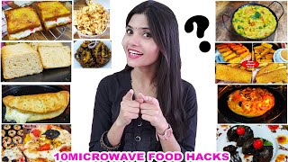 10 Easy Microwave Recipes | Morphy Richards Microwave Food Hacks,2 minute Oven Recipes,Super Shivani screenshot 2