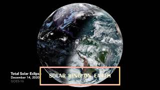 Solar Eclipse rounds Earth Rings