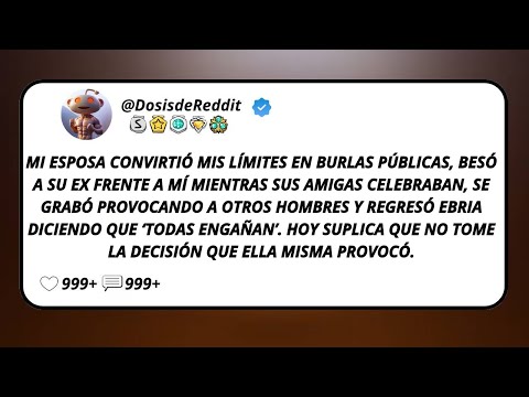Mi Esposa Convirtió Mis Límites En Burlas Públicas, Besó A Su Ex Frente A Mí Mientras Sus Amigas...