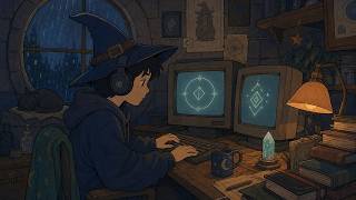 rainy night coding with the apprentice 🌧️ lofi hip hop beats to code / study to