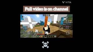 I played cube craft bedwar#minecraft #shorts