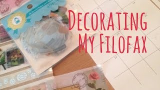Decorating my Filofax - Month on 2 Pages Decorating my Filofax - Month on 2 Pages