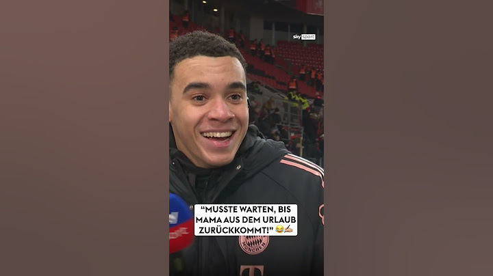 Musiala scherzt: „Musste warten, bis Mama aus dem Urlaub zurückkommt“ 😂👏🏼