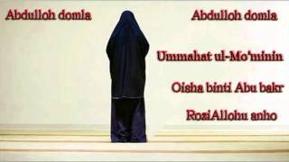 Abdulloh domla - Oisha binti Abu Bakr RoziAllohu anho - 1