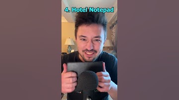 10 ASMR TRIGGERS in 1 MINUTE: 5-STAR HOTEL EDITION 🏨⚡