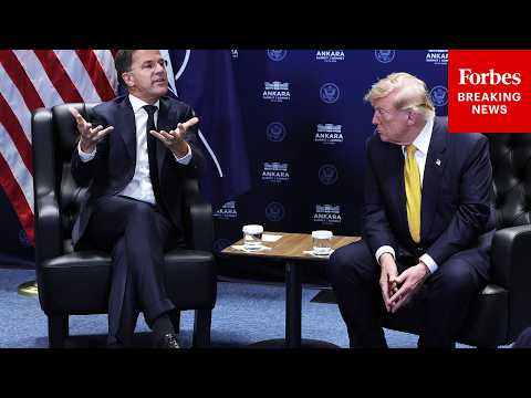 WATCH: Trump And Rutte Publicly Discuss Greenland And Trump's Anger With NATO During Summit