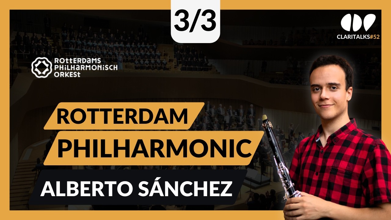 ¿Cómo se entra en la ROTTERDAM PHILHARMONIC? Alberto Sánchez REVELA su experiencia