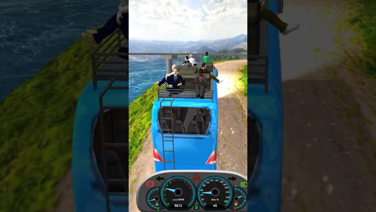 Mission failed 🤬❌Death road 🛣️ bus stimulation game 🎯🎮 