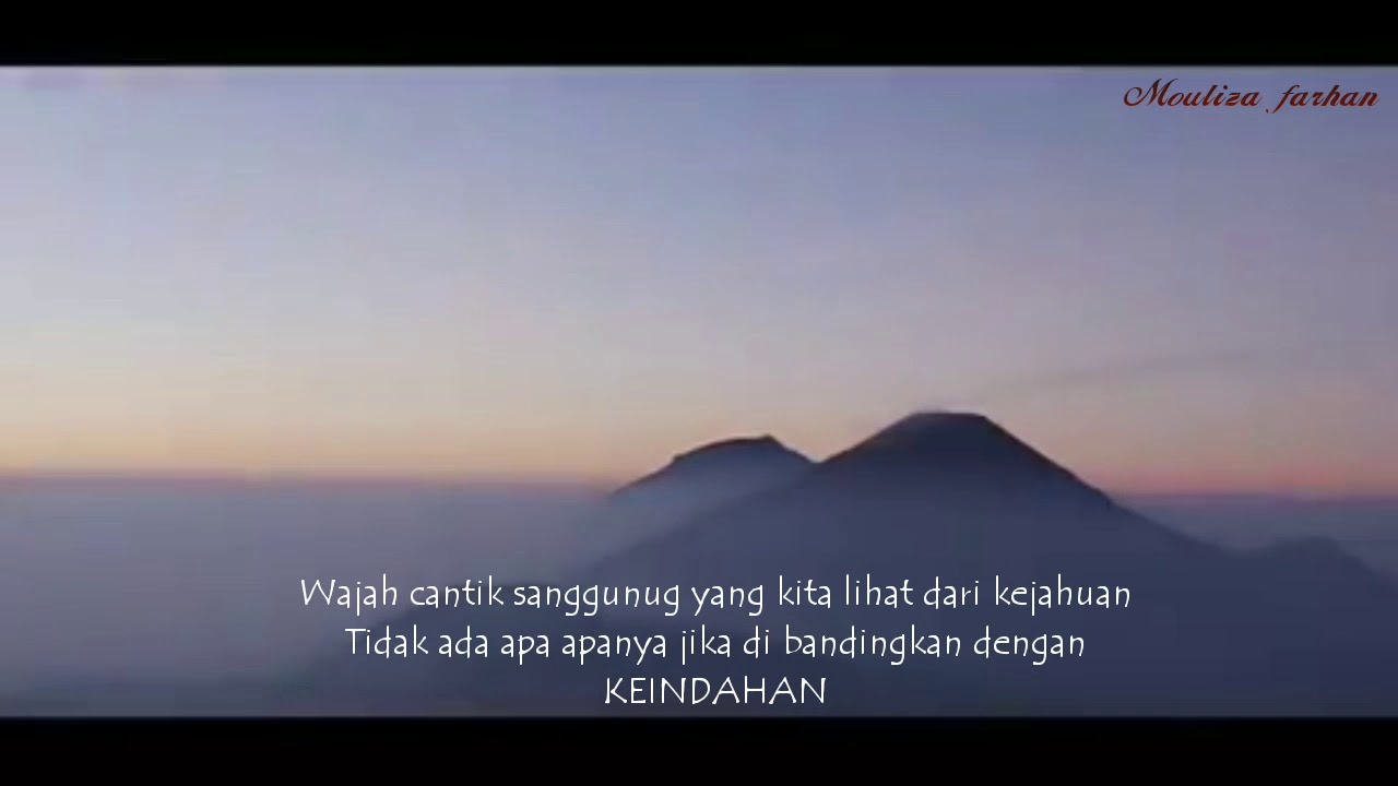 Status Wa Kata Kata Mendaki Gunung Pecinta Alam Youtube