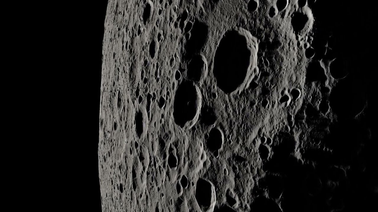 Apollo 13: Stunning 4K Views of the Moon's Majestic Landscape