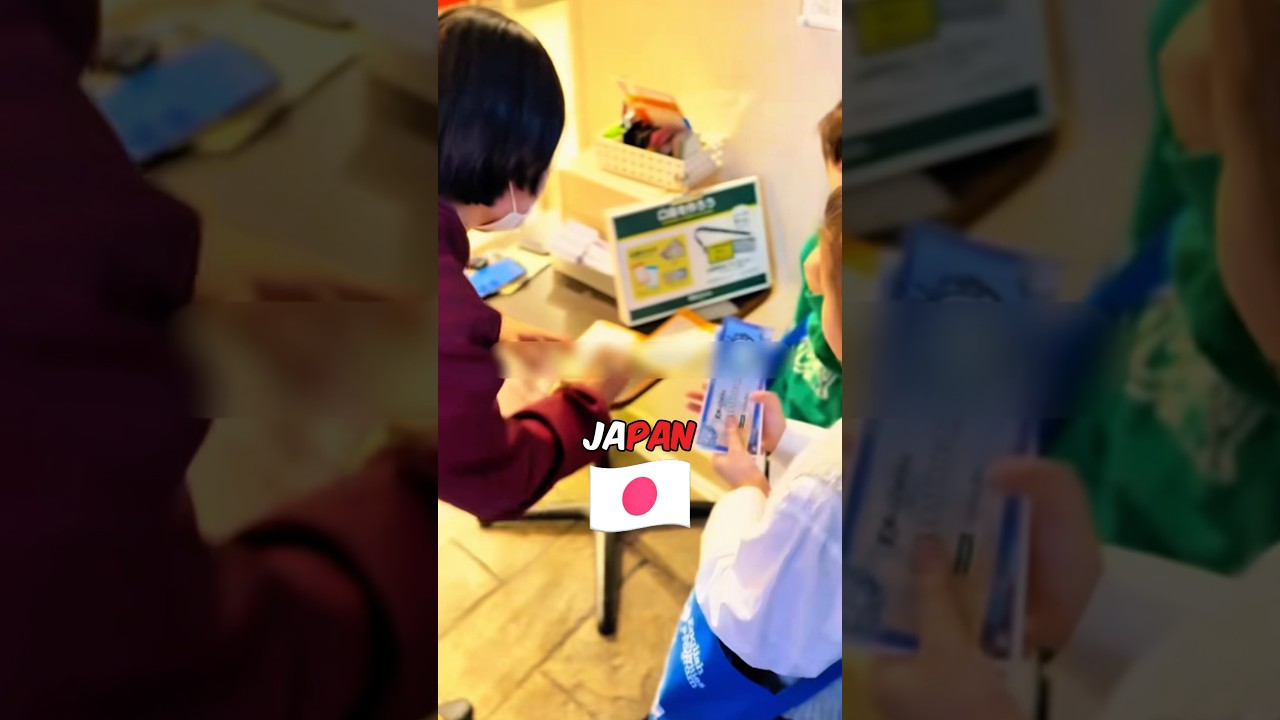 Kids only banks in Japan 🇯🇵 🤯
