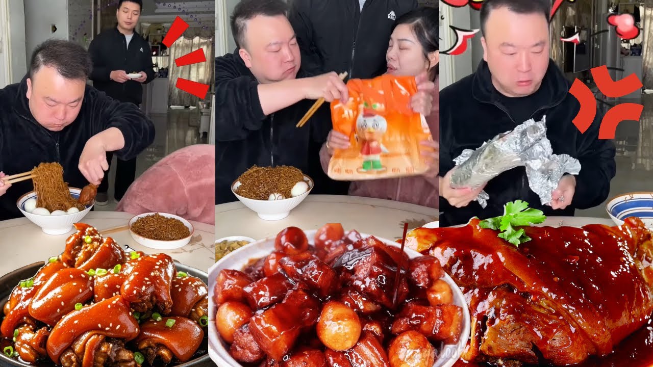 My stingy husband wanted to eat all the food himself again, so I let him go hungry.