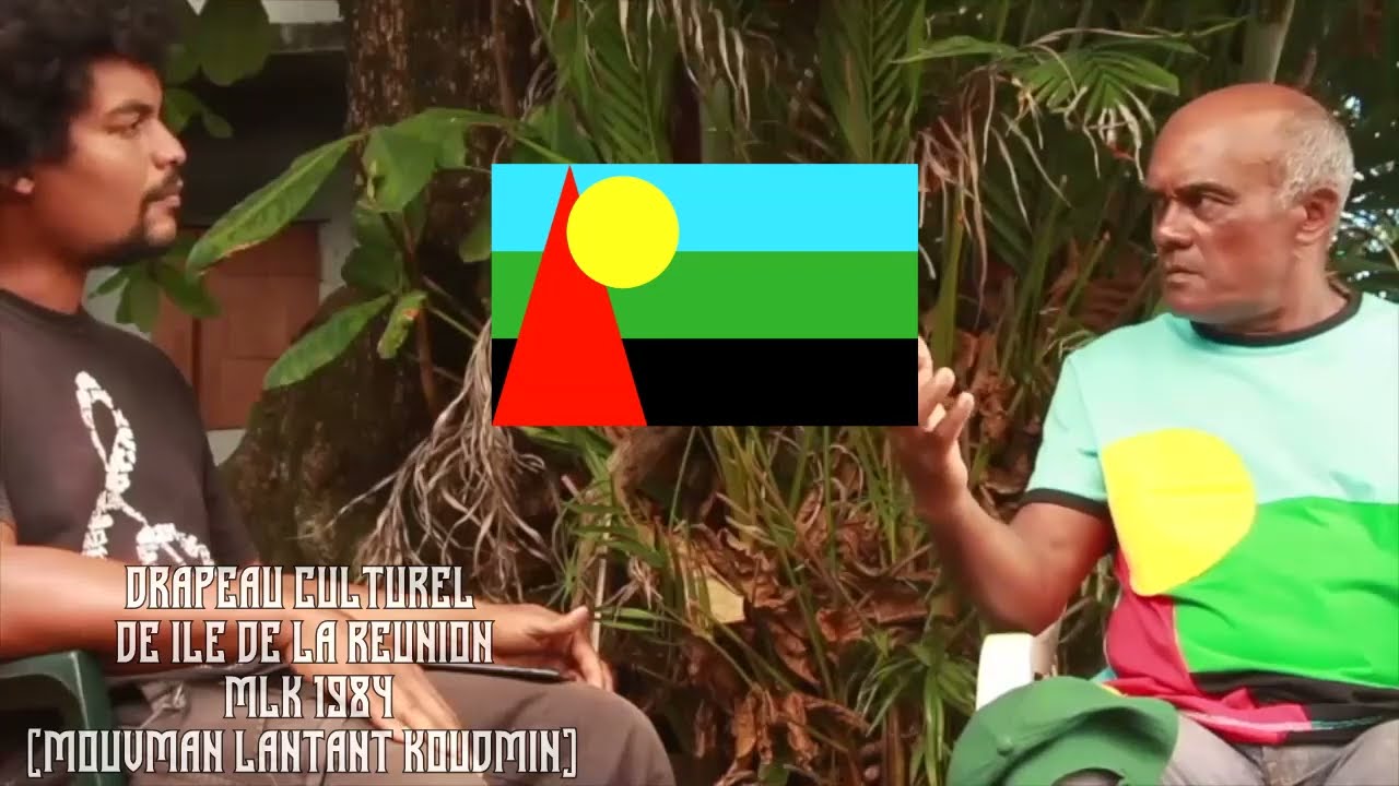 Potomitan - Comment le drapeau culturel réunionnais fut nommé le drapeau de  la Réunion