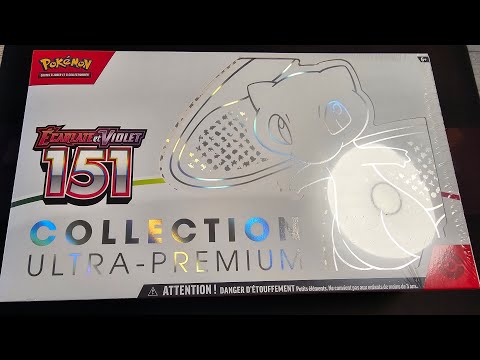 Ouverture du coffret Ultra Premium 151 Pokémon !