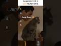 RANKING TOP 5 CAT REACTIONS. #shorts #shortvideo #entertainment #funny #cat #trending