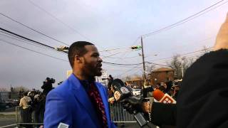 Video thumbnail of "Jaheim sings I will always love you at Whitney Houston's funeral"