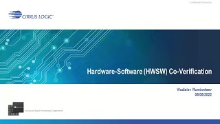 Celebrity Hardware-Software Co-Verification 101 Wealth