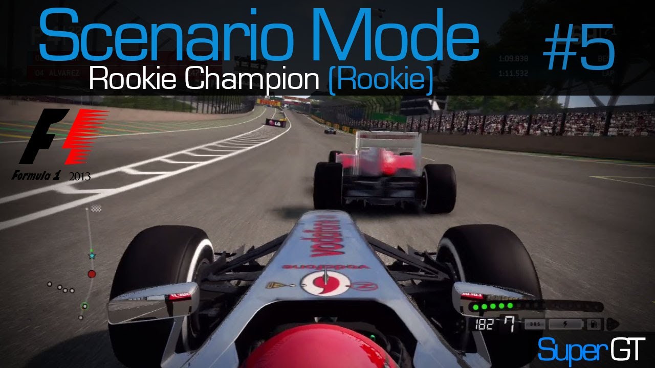 F1 2013 | Scenario Mode: Rookie Champion (Rookie) - Gold + No Assists