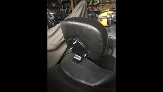 Burgman back rest project