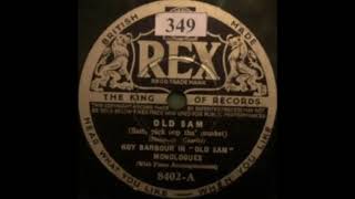 Roy Barbour - Old Sam (Sam, Pick Oop Tha' Musket) (1935)