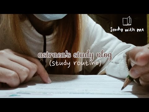 how i studied last sem~ // study vlogs ph, univ life