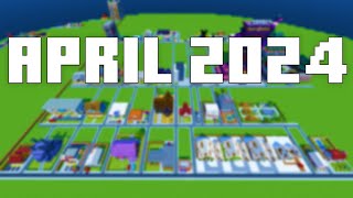 Everything I Built In April 2024