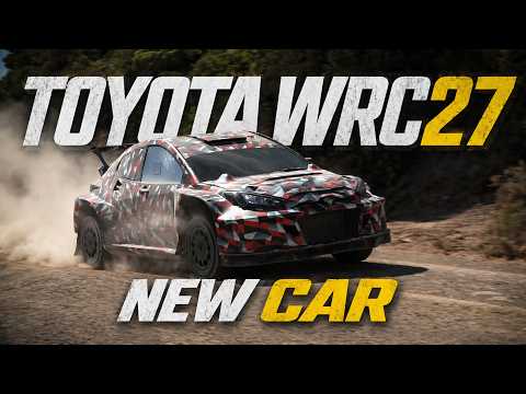 NEW Toyota Rally1 WRC27 | First Look on Gravel Test