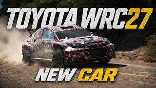 NEW Toyota Rally1 WRC27 | First Look on Gravel Test