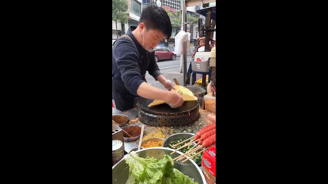 🔴 LIVE: Chinese Jianbing Crepes Breakfast | Street Food Making Mastery POV in Action China