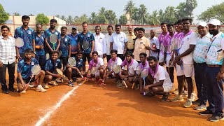 all india ball badminton championship Gudivada live match South Central Railway and SRM University