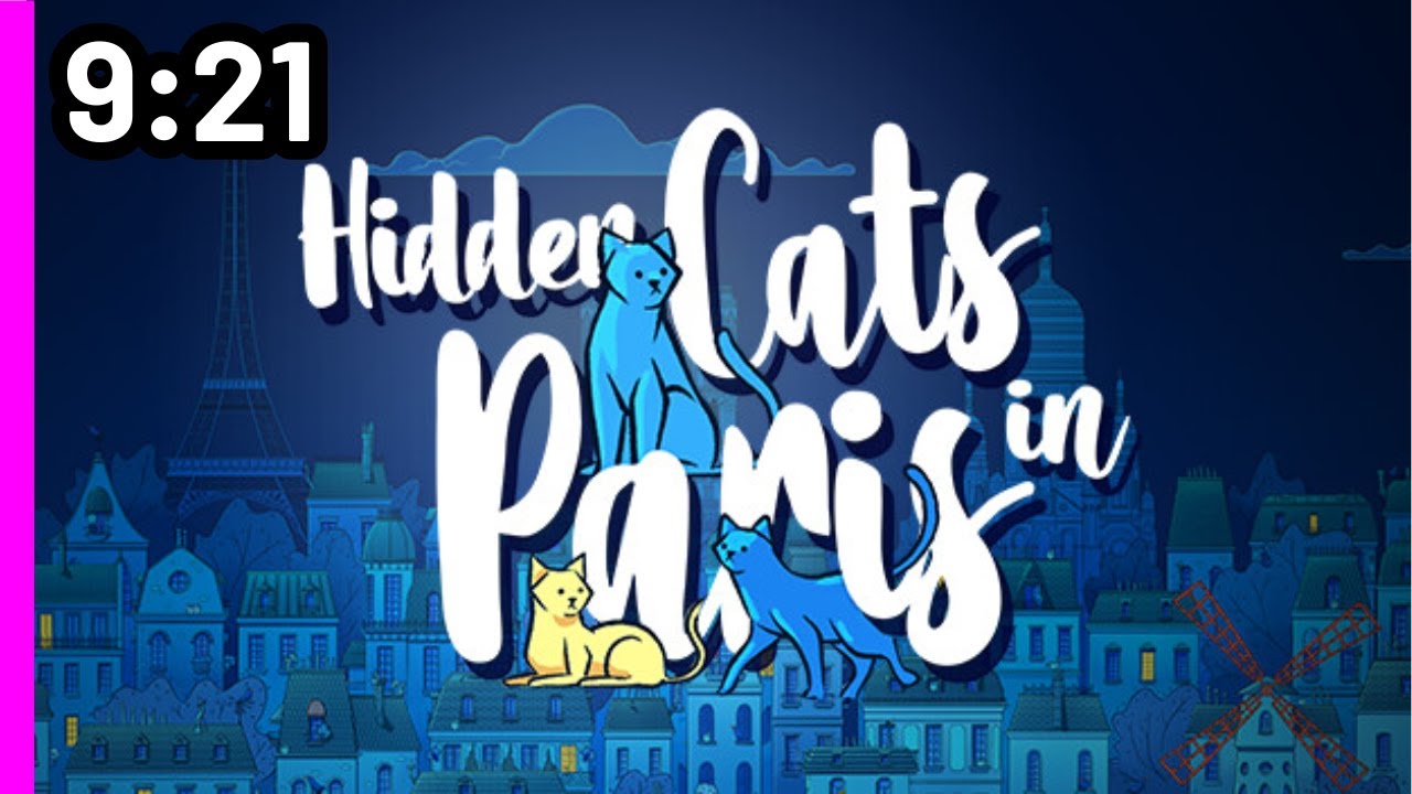 Hidden Cats in Paris【