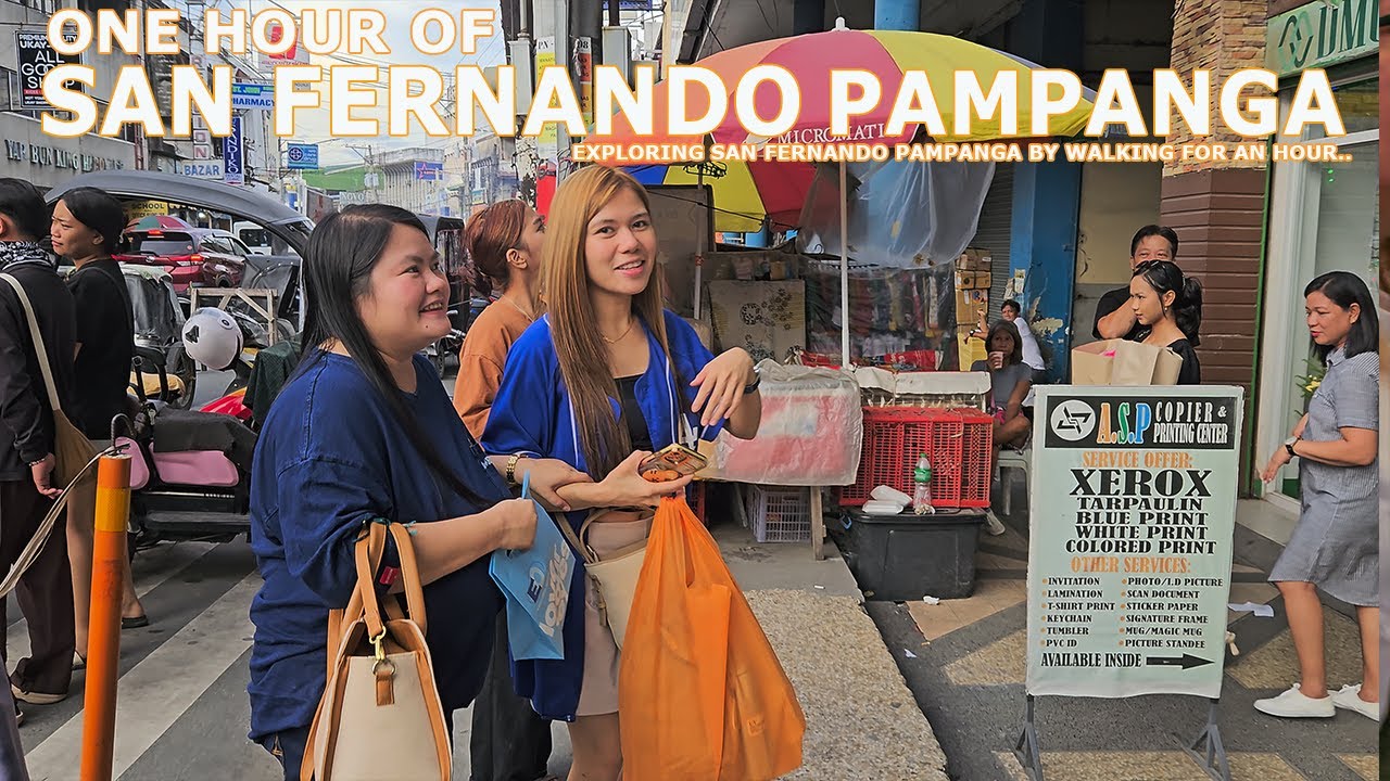 SAN FERNANDO PAMPANGA ONE HOUR WALK PHILIPPINES 2025