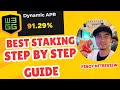 How to Stake sa W3GG - Earn Passive Income Up to 90% Annually - Step by Step Guide
