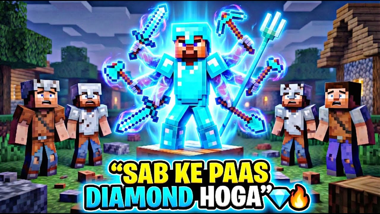 Aaj Team Full Diamond 💎😱 | Minecraft Survival - YouTube