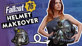 FALLOUT 76 Collector's Edition Helmet Makeover | Power Armor Cosplay Tutorial