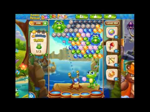 Forest Rescue bubble pop level 152