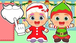 👶 BEBÉS ALEX Y LILY 👶 Disfraces especiales para Navidad de Señora Claus y Elfo | Dibujos Animados