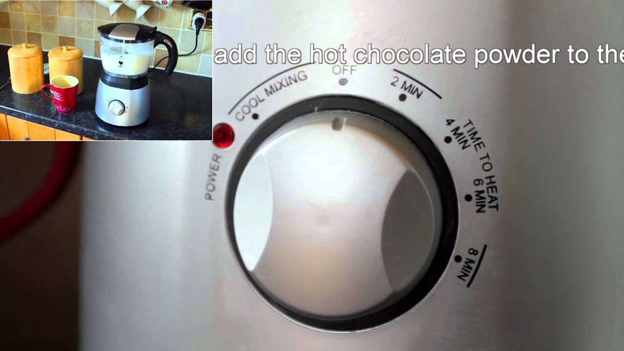  Bialetti Cioccolatiera Hot Chocolate Maker : Home & Kitchen