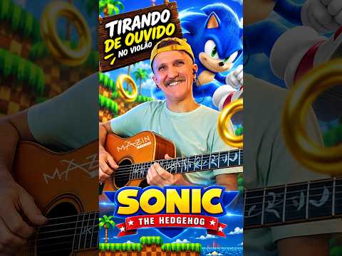 SONIC theme played by ear on guitar! Dreaming of playing guitar? I can teach you, link below!