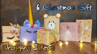 6 DIY Christmas Gift Wrapping Ideas . EASY & AWESOME