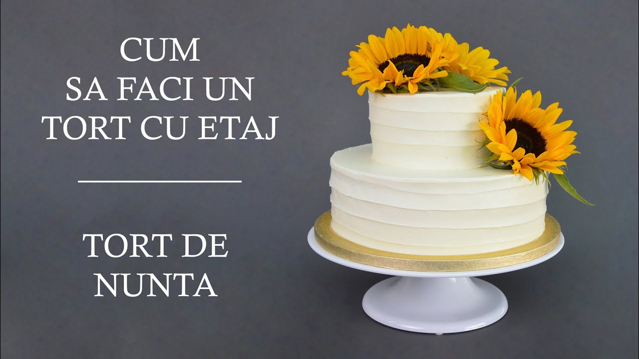 Cum sa faci un Tort cu Etaj - Tort de Nunta sau Botez | Robert Eisler