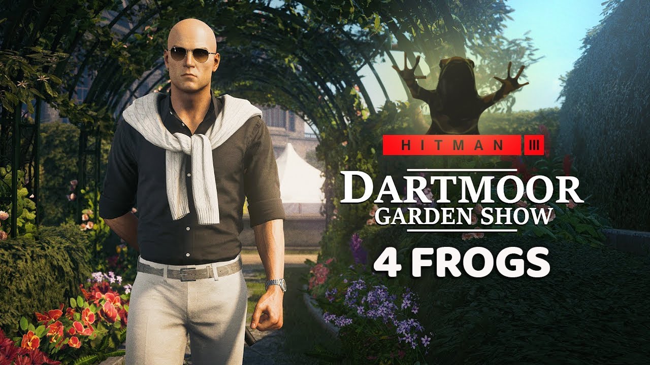 Hitman 3 Dartmoor Garden Show 4 Frogs Location How to find All 4