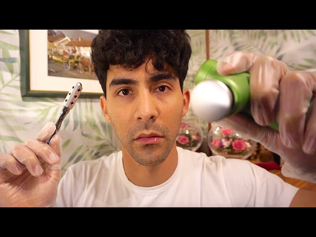 [ASMR] Facial Treatment for Exhausted Cast on Set (Roleplay)