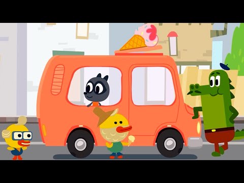 Видео: ТАЧКИ-ТАЧКИ - Машина для мороженого | Веселые мультфильмы для детей