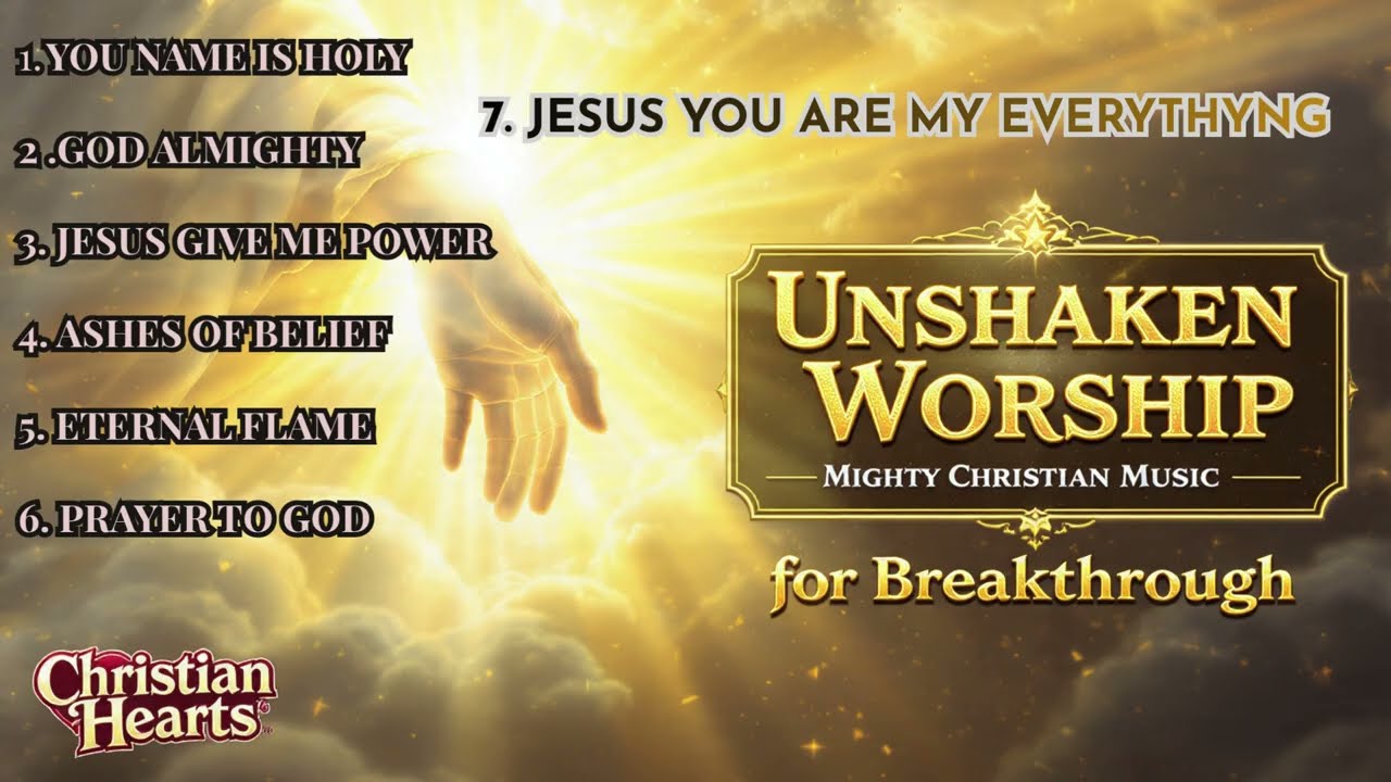 Unshaken Worship .  Mighty Christian Music for Breakthrough