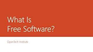 What is Free Software? screenshot 5