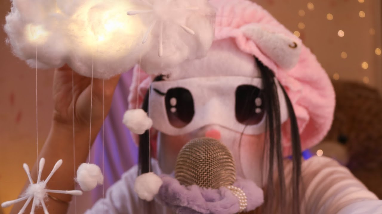 ASMR Farsi | ساخت ابر زمستونی با، زی تجربه جدید و آرامش بخش☁️