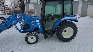 LS MT340HC Tractor 1 Minute Walk Around