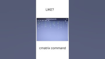 cmatrix command #linux #ubuntu #matrix